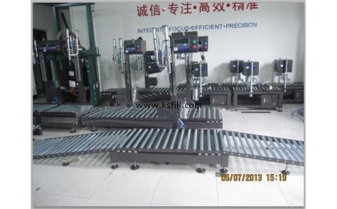 半自動稱重灌裝機200L單噴嘴
