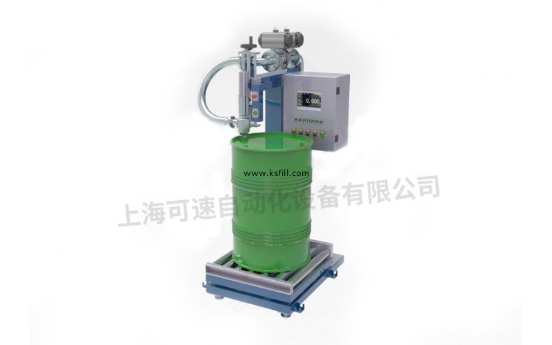 200L半自動化工液體灌裝機