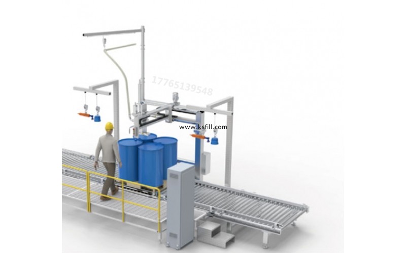 208L雙氧水自動(dòng)開蓋灌裝機(jī)