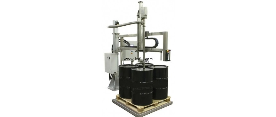 1000L噸桶防凍液擺臂式灌槍輸送機